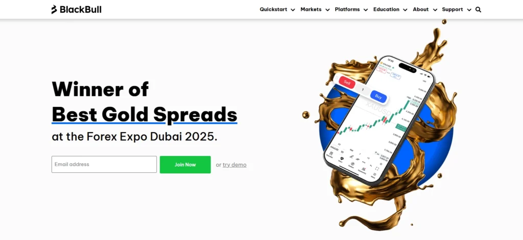 BlackBull Markets 브로커 로고와 기관급 유동성 및 초고속 체결 기술을 상징하는 서버 랙