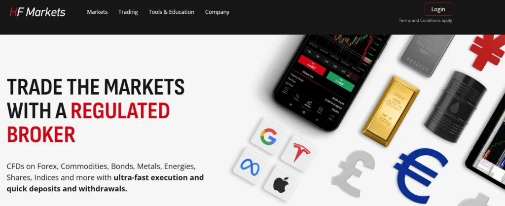 HFM의 다양한 계좌 유형 지원 및 자동화된 빠른 출금 서비스.