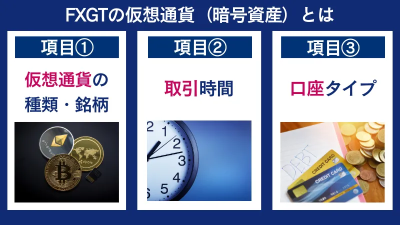 FXGTの仮想通貨（暗号資産）とは