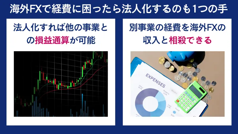 海外FXで経費に困ったら法人化するのも1つの手